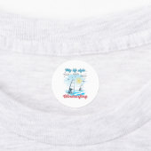 ウィンドサーフィンは私の生活スタイル ラベル (貼付)