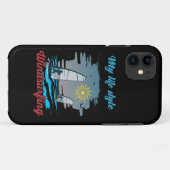 ウィンドサーフィンは私の生活スタイル Case-Mate iPhoneケース (裏面(横))