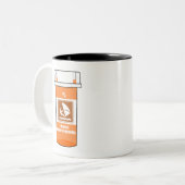 ウィンドサーフィンは私の薬 ツートーンマグカップ (正面左)