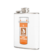 ウィンドサーフィンは私の薬 フラスク (左)