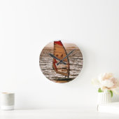 ウィンドサーフィンをすること ラウンド壁時計 (ホーム)