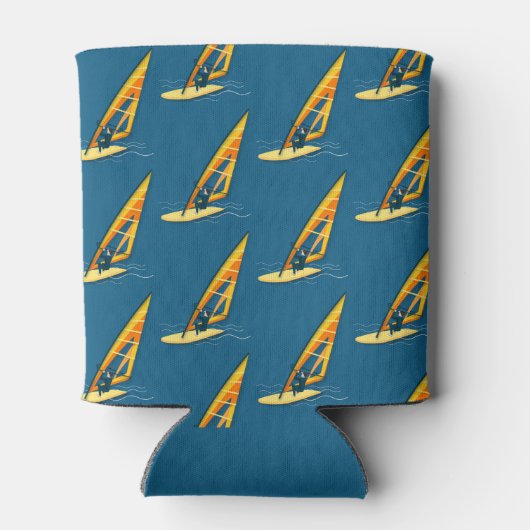 ウィンドサーフィンクーラーボックス 缶クーラー (裏面)