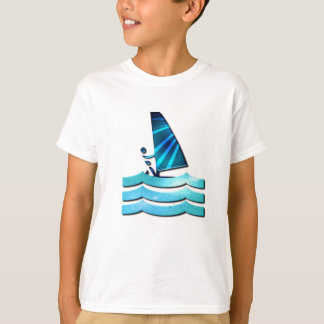ウィンドサーフィンデザインキッドTシャツ Tシャツ