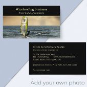 ウィンドサーフィン風サーフィンサーフコーチインストラクター 名刺