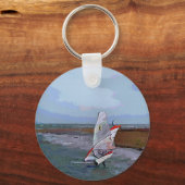 ウィンドサーフィン キーホルダー (正面)