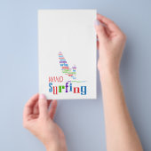 ウィンドサーフィン チラシ (ハンドル)