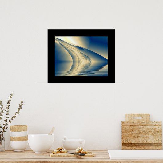 ウィンドサーフィン ポスター (キッチン)