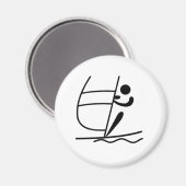 ウィンドサーフィン マグネット (正面/裏面)