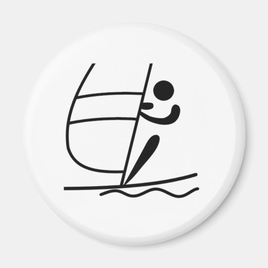 ウィンドサーフィン マグネット (正面)