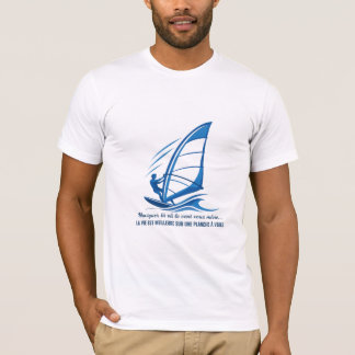 ウィンドサーフィン ライフ オーシャン アドベンチャー Tシャツ
