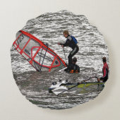 ウィンドサーフィン ラウンドクッション (裏面)