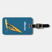 ウィンドサーフィン ラゲッジタグ (正面横)