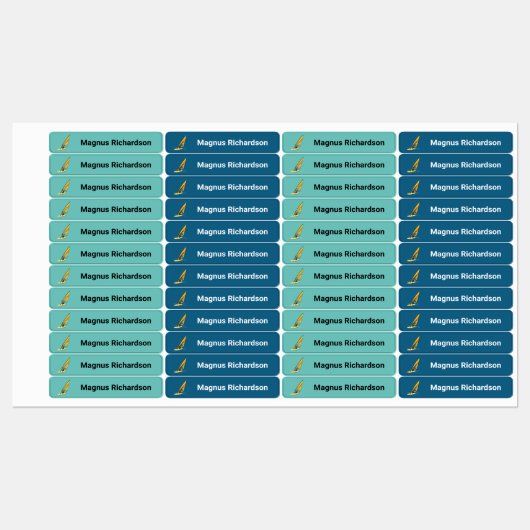 ウィンドサーフィン ラベル (シート)