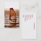 ウィンドサーフィン 名刺 (正面/裏面)