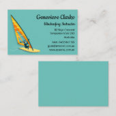 ウィンドサーフィン 名刺 (正面/裏面)