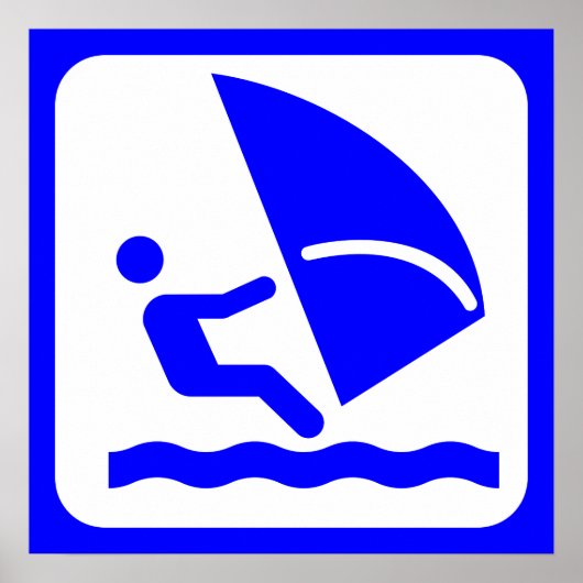 ウィンドサーフィン–303772ウィンドサーフィンサーフィンウインドウォーター ポスター (正面)