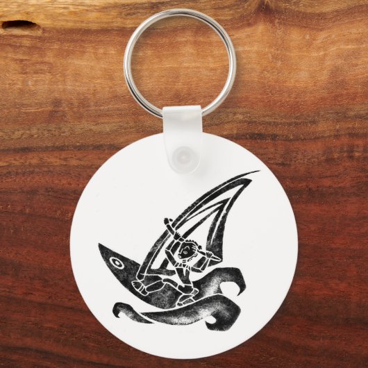 ウィンドサーフファンキーェ キーホルダー (正面)