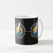 ウィンドサーフ、風が呼び出し、私は行かなければならない コーヒーマグカップ (正面右)