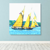 ウィンドジャムセーリング巻きキャンバス キャンバスプリント (インサイチュ (ウッドフロア))