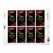 ウィンドスイープグリッターブラックヘア気に製品ラベル ラベル (フルシート)