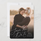 ウィンドスイープスクリプト |垂直方向の写真 セーブザデート (正面)