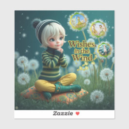 ウィンドステッカーのウィッシュ シール