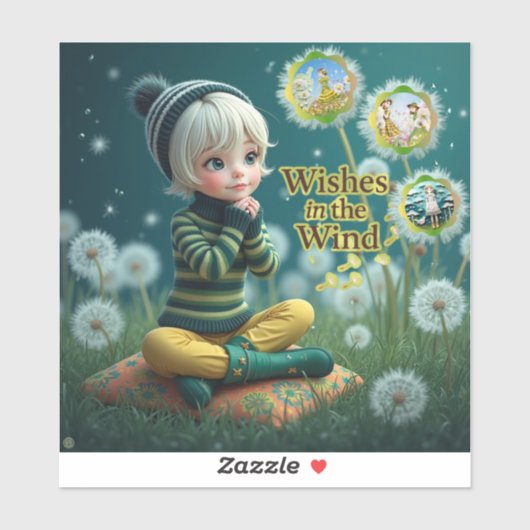 ウィンドステッカーのウィッシュ シール (シート)