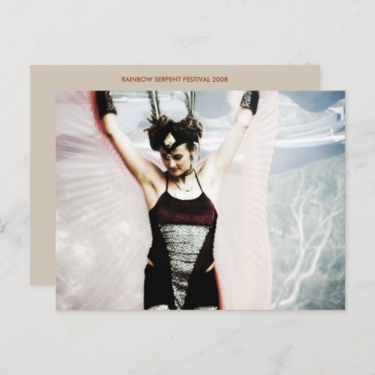 ウィンドダンサー・スティルトウォーカーのポストカード ポストカード (正面/裏面)