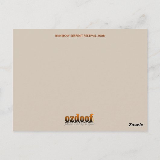 ウィンドダンサー・スティルトウォーカーのポストカード ポストカード (裏面)