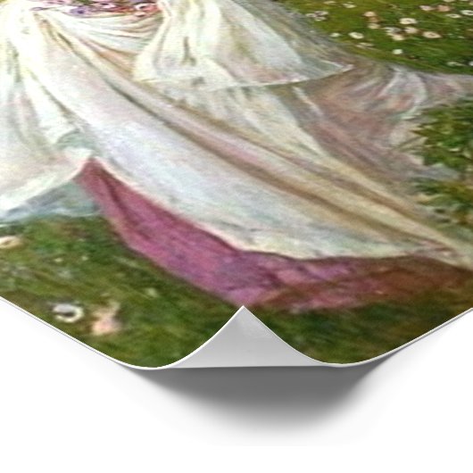 ウィンドフラワーズジョンウィリアムウォーターハウス ポスター (角)