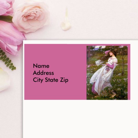 ウィンドフラワーズバイジョンウォーターハウス ラベル