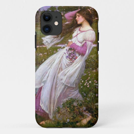 ウィンドフラワーズバイジョンウォーターハウス Case-Mate iPhoneケース (裏面)