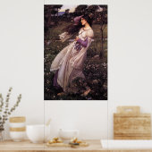 ウィンドフラワーズバイジョン・ウィリアム・ウォーターハウス， 1902 ポスター (キッチン)