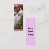 ウィンドフラワーブックマーク スキニー名刺 (正面/裏面)