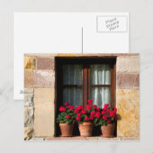 ウィンドフラワーポットin village ポストカード (正面/裏面)
