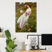 ウィンドフラワー ポスター (ホームオフィス)