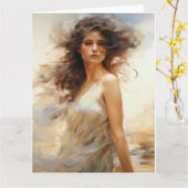 ウィンドブロンスピリットアートカード カード (黄色い花)