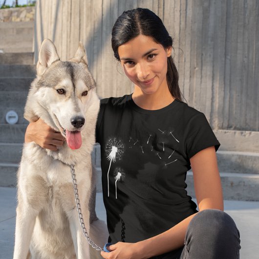 ウィンドブロンタンデリオンシーズナチュラルフローラの花 Tシャツ