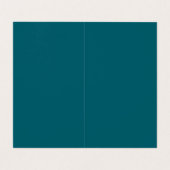 ウィンドブローンのヘア折り畳みカーモダンド – & エレガント 名刺 (内部フラット)