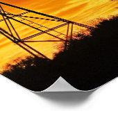 ウィンドミルとサンセット、ウィリアム・クリーク、オッドナッタ ポスター (角)