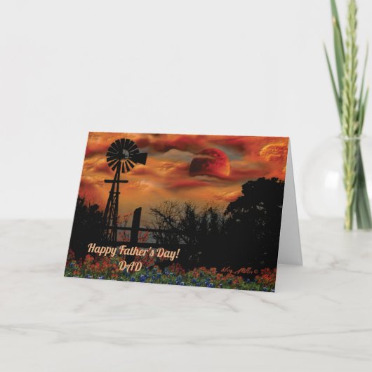 ウィンドミルアンドオレンジムーン カード (正面)