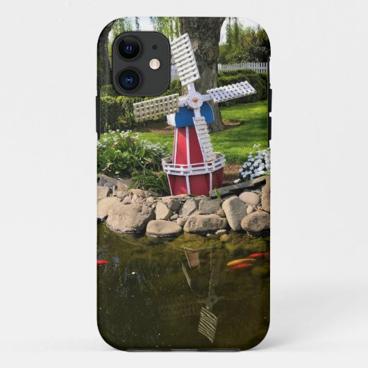 ウィンドミルガーデンデコール Case-Mate iPhoneケース (裏面)