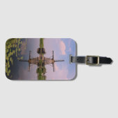 ウィンドミルキンダーダイク夏オランダオランダ写真 ラゲッジタグ (正面横)