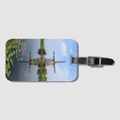 ウィンドミルキンダーダイク夏オランダオランダ写真 ラゲッジタグ (正面横)