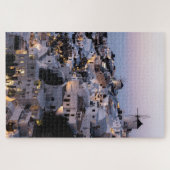 ウィンドミルギリシャントリーニサマーハウスシー ジグソーパズル (横)