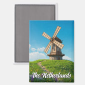 ウィンドミルザオランダ マグネット (正面/裏面)
