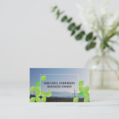 ウィンドミルズカントリーサイド |グリーンリーフパターン 名刺 (スタンド正面)