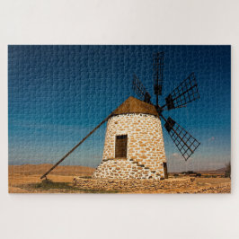 ウィンドミルテフィアフエルテベントゥラスペイン風光明媚 ジグソーパズル