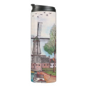 ウィンドミルデアドリアーンハーレムオランダウォータカラー タンブラー (回転右)