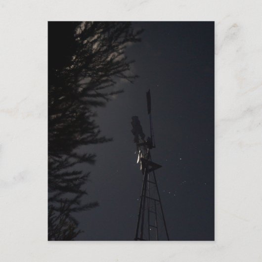 ウィンドミルナイトスカイクイーンズランドオーストラリア ポストカード (正面)